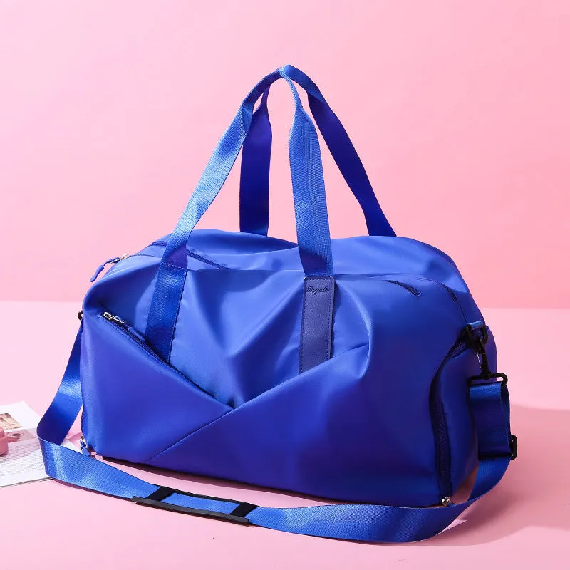 Fashionable Women's Oxford Gym Duffle with Logo Option