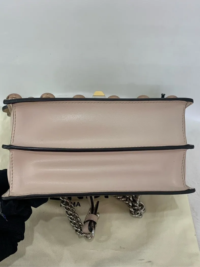 Fendi Can I Nude Pink Pearl Shoulder Bag