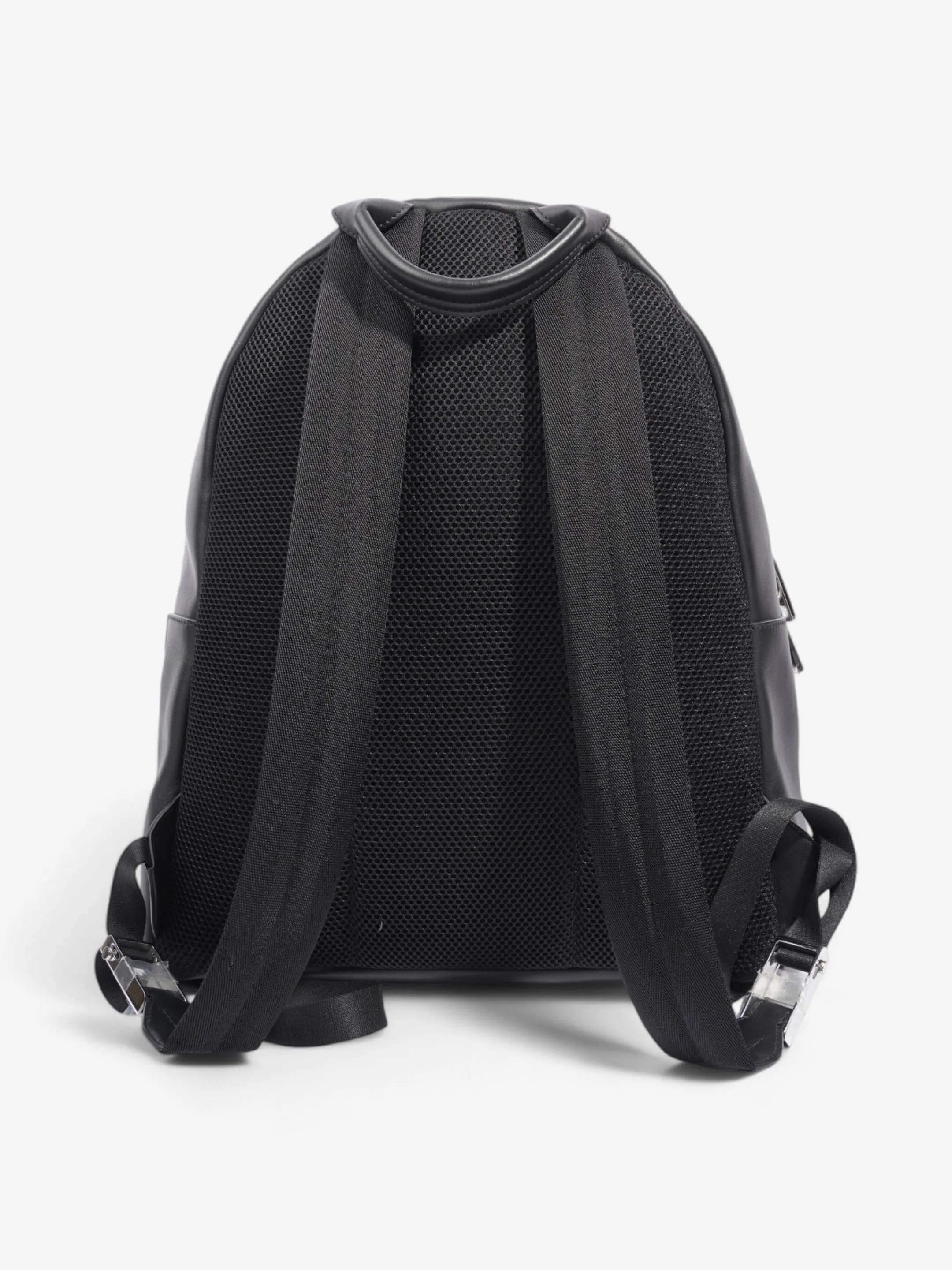 Fendi Carlito Karl Lagerfeld Backpack Black Leather