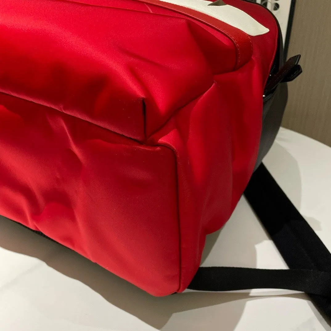 Fendi Little Monster Red Backpack
