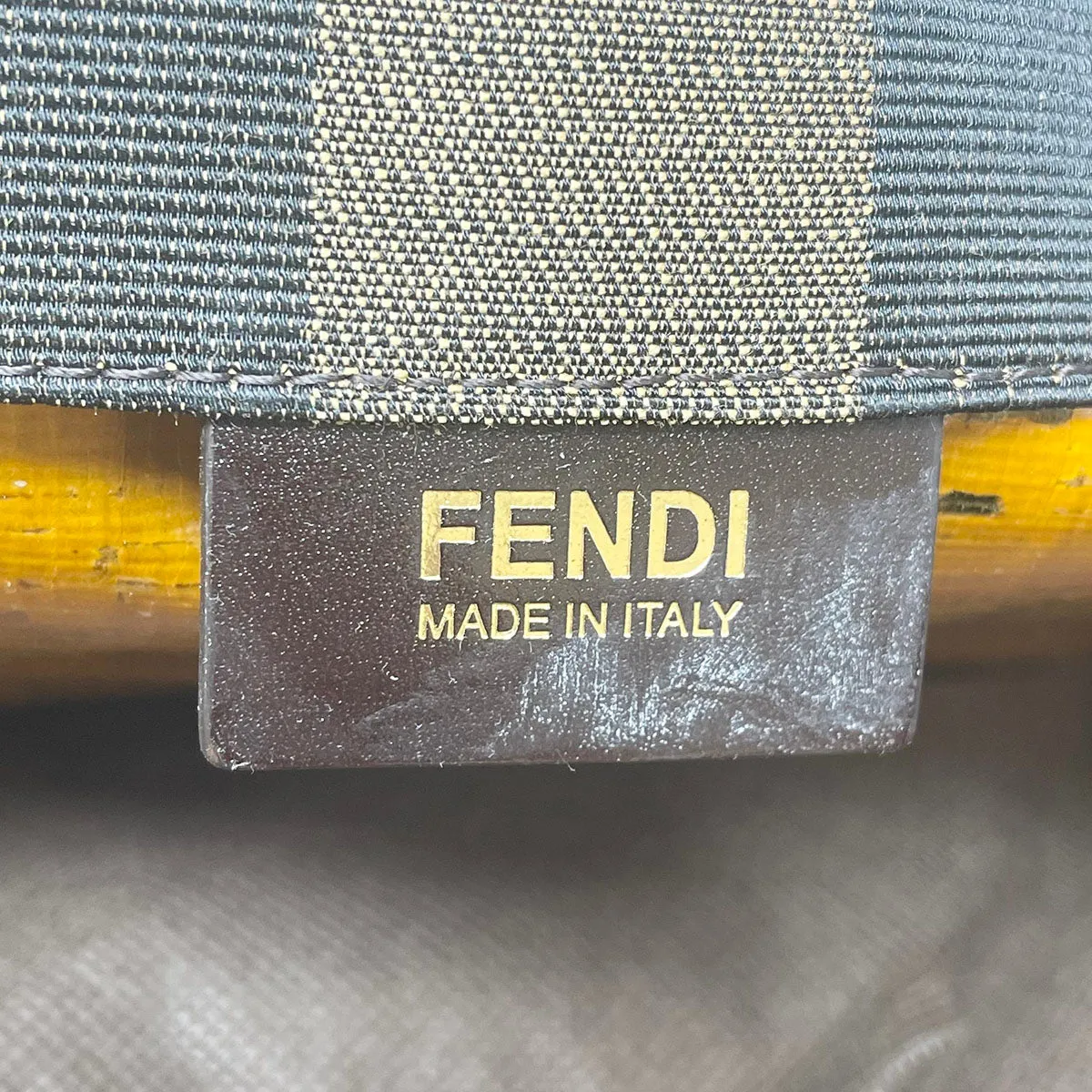 Fendi Pequin Tote