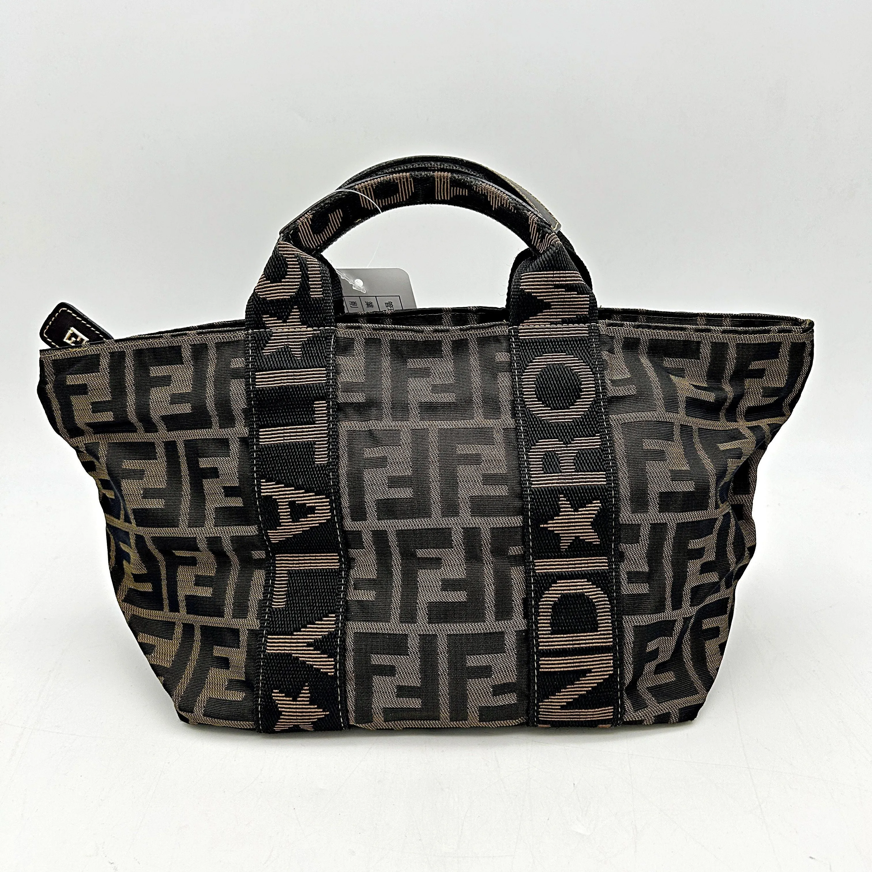 Fendi Zucca FF Top Handle Bag Vintage - Brown Totes, Handbags fe5614ct