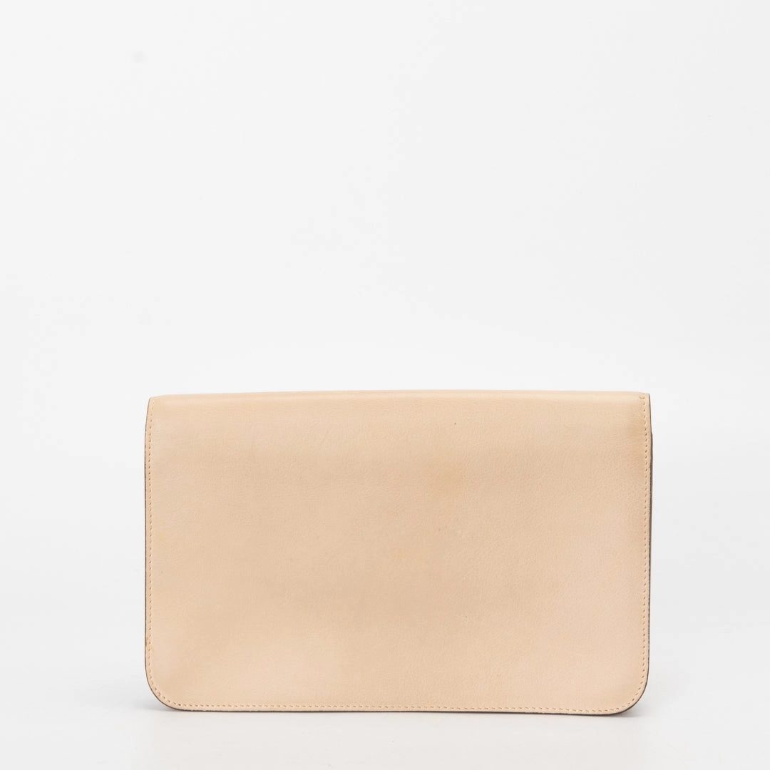 Fendi Tri Color Leather 2Jours Envelope Clutch