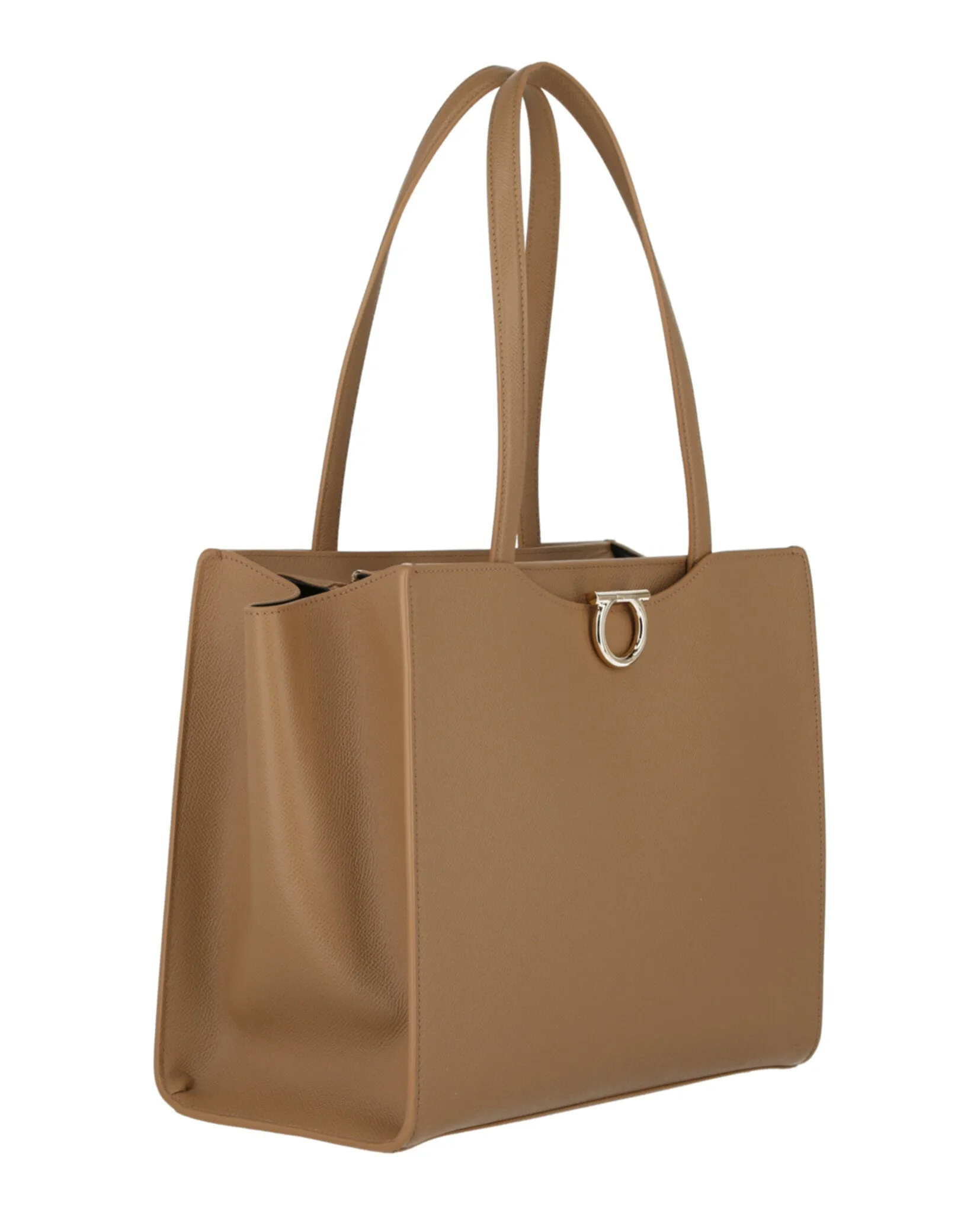 Ferragamo Gemini Leather Shoulder Bag Womens 213935-760963