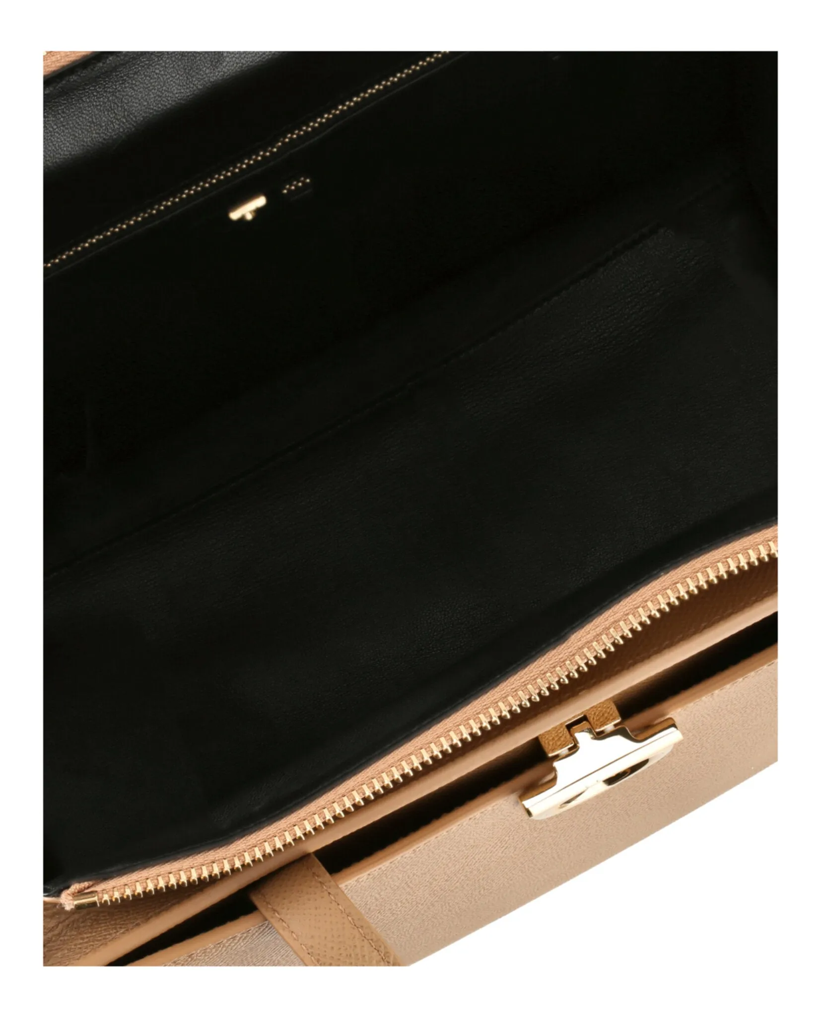 Ferragamo Gemini Leather Shoulder Bag Womens 213935-760963
