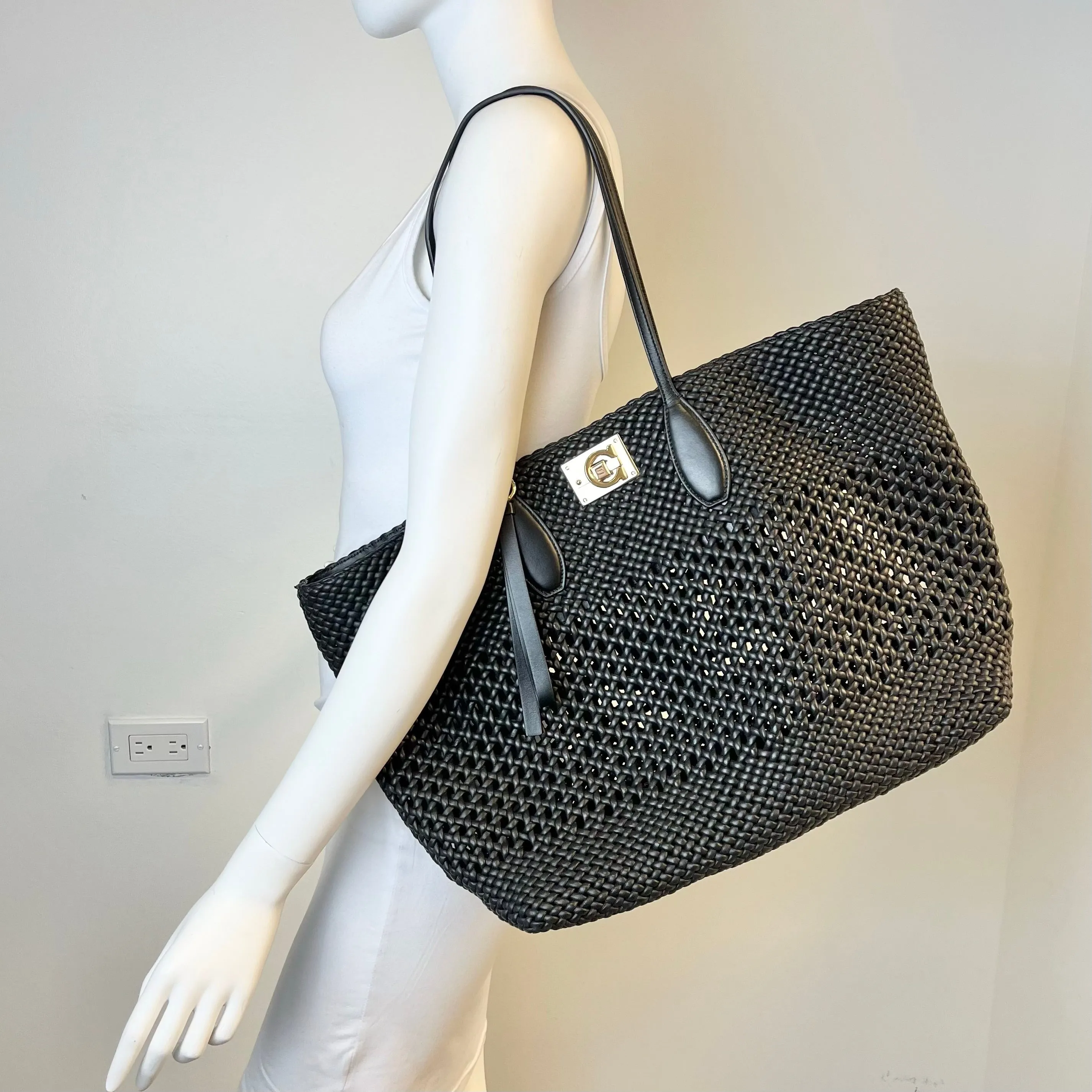 Ferragamo Woven Tote