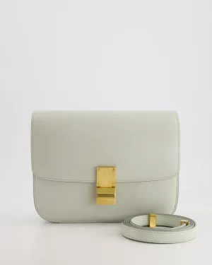 *FIRE PRICE* Cline Sage Green Medium Shoulder Bag in Calfskin Leather with Gold Hardware RRP 3100