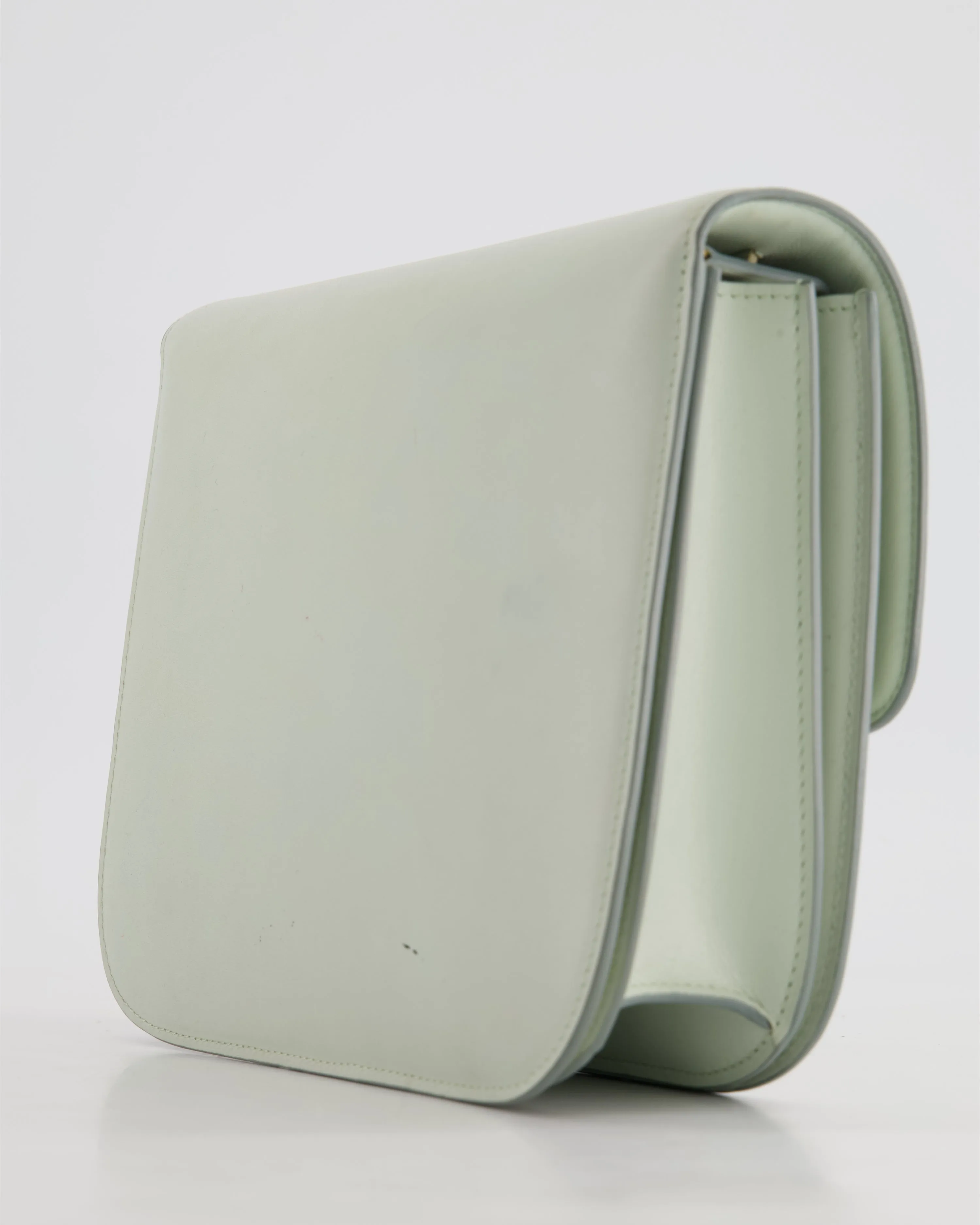*FIRE PRICE* Cline Sage Green Medium Shoulder Bag in Calfskin Leather with Gold Hardware RRP 3100