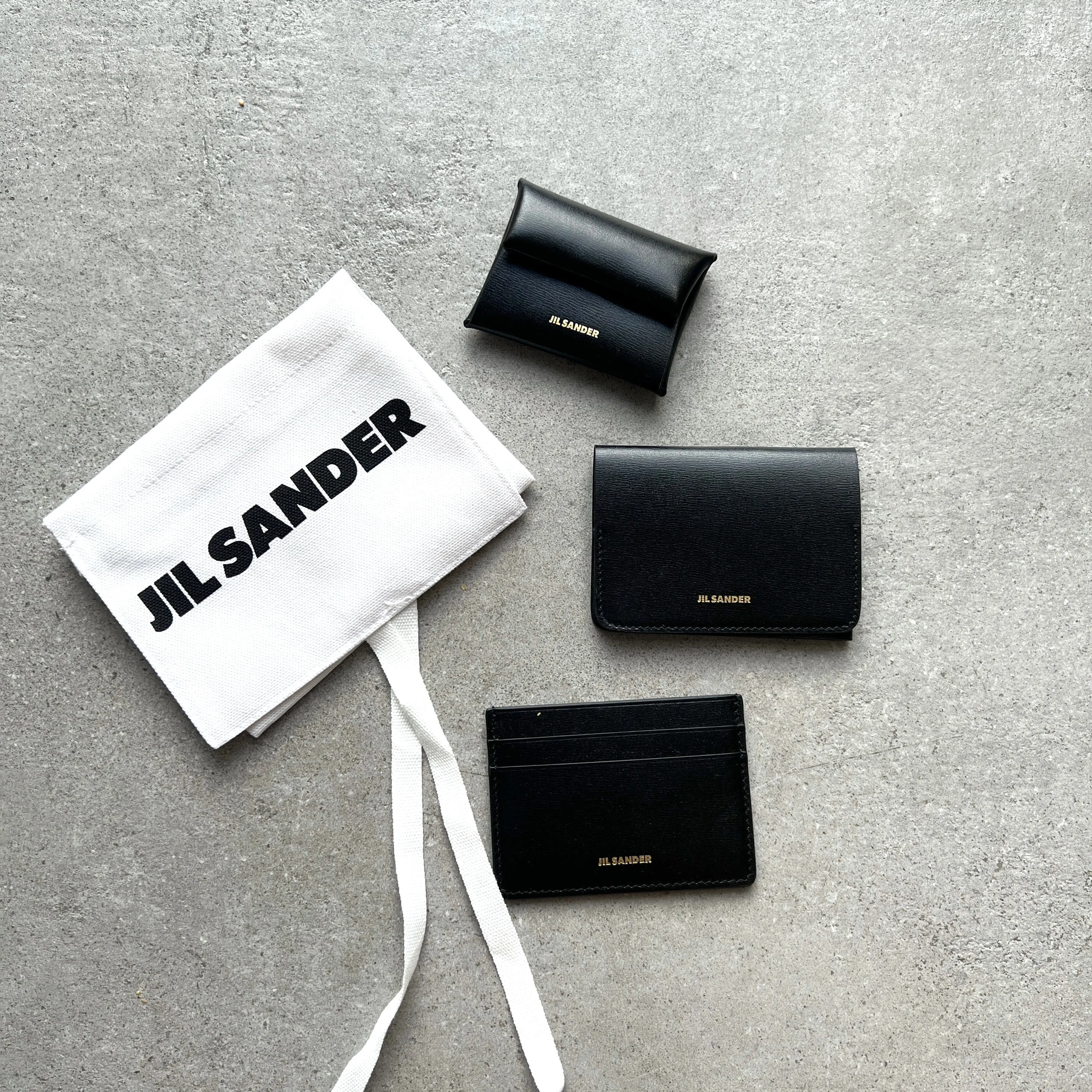Flat Card Holder, Black