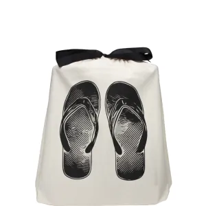 FlipFlopsShoe Bag, Cream