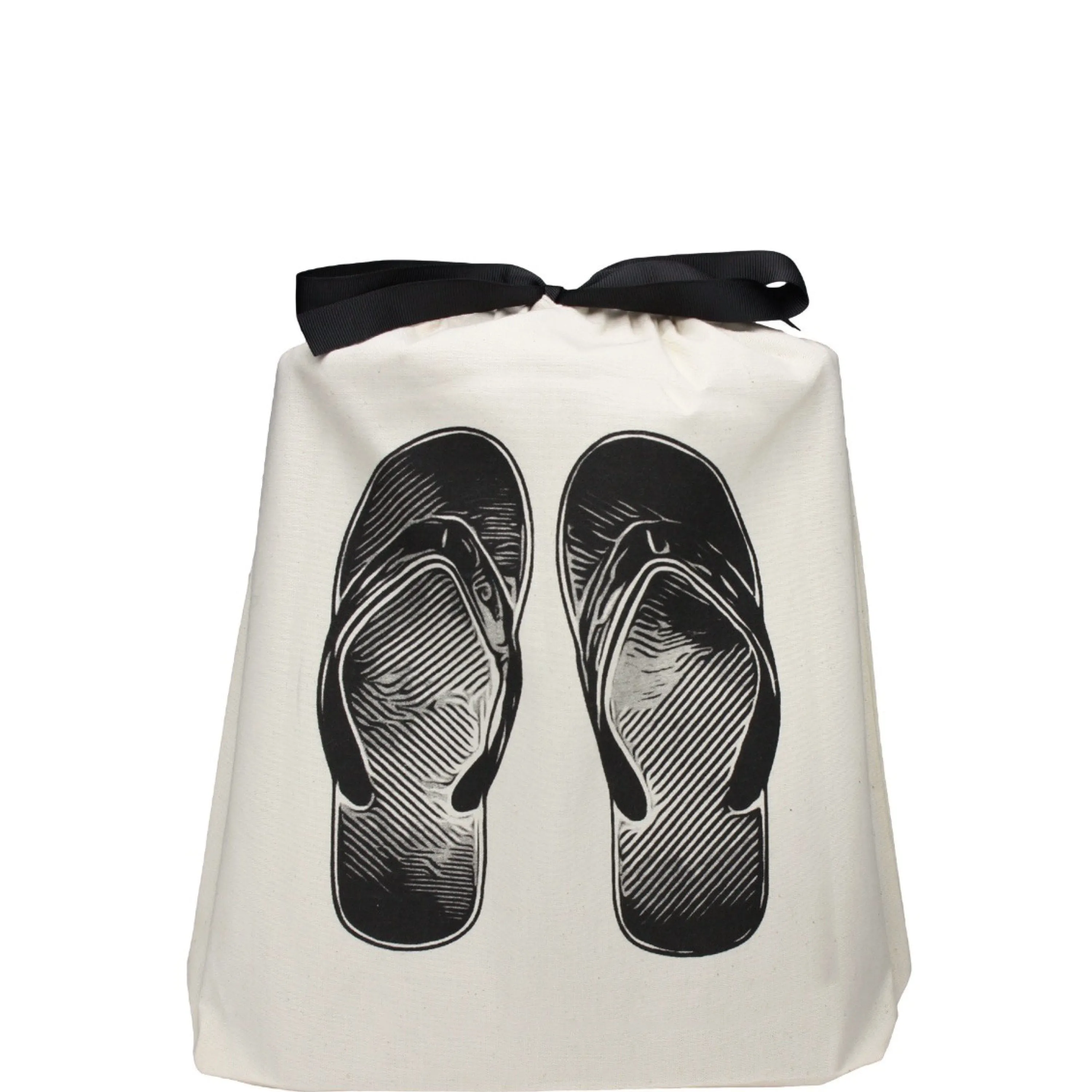 FlipFlopsShoe Bag, Cream