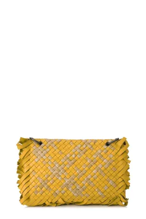 Fringe Intrecciato Nappa Shoulder Bag