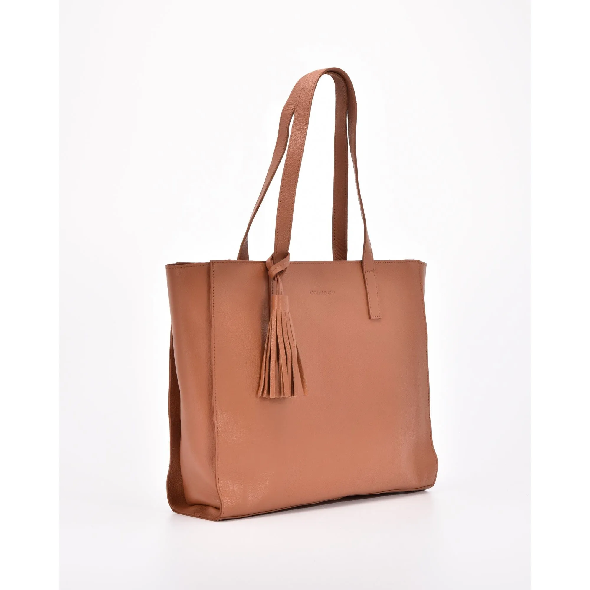 GABEE BEDFORD LEATHER TOTE