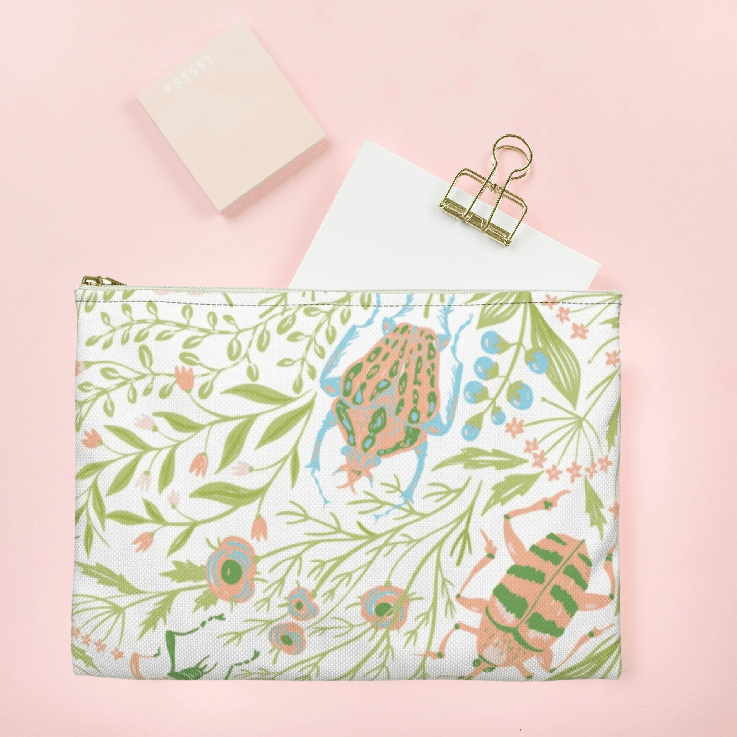 Garden Party | Floral Print Tote Bag