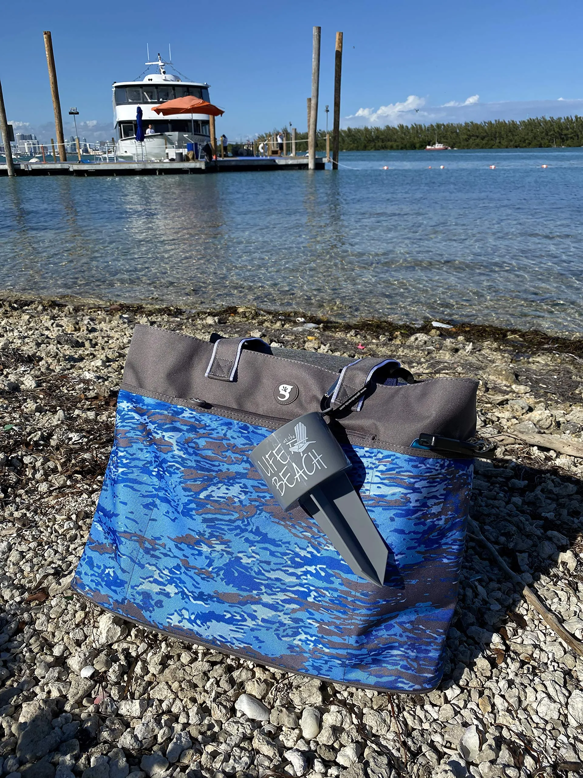 Geckobrands Oversized Beach Tote