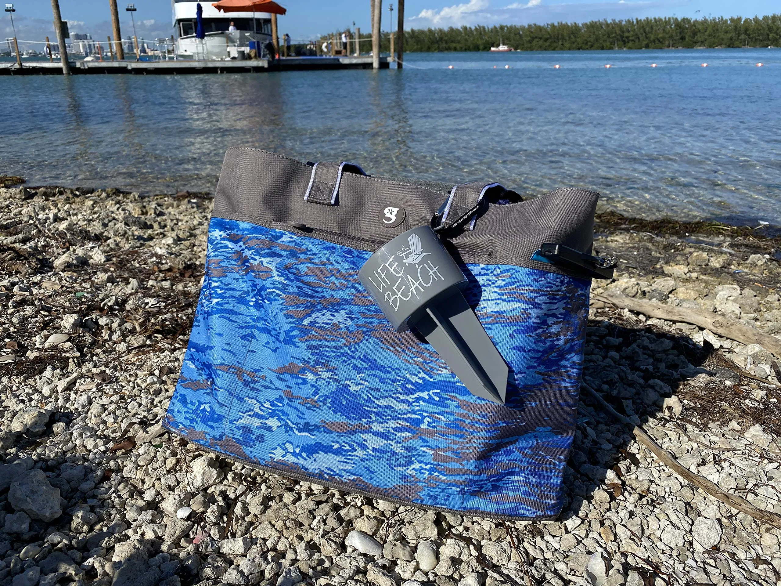 Geckobrands Oversized Beach Tote