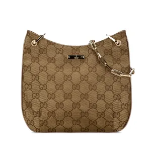 GG Canvas Chain Shoulder Bag