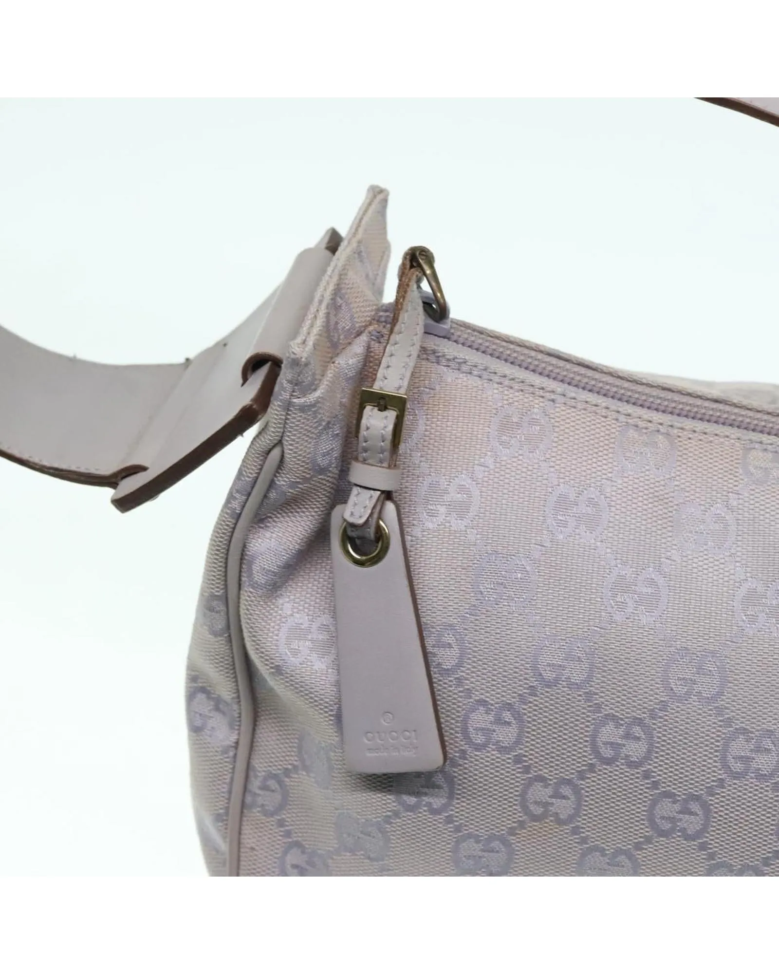 GG Canvas Shoulder Bag with Signature Pattern