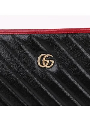 GG Marmont bicolor chain shoulder bag 524592