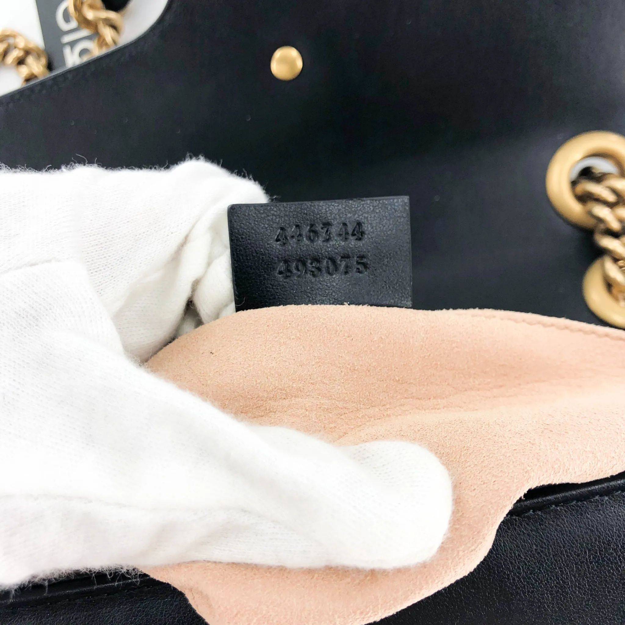 GG Marmont Black Mini Matelass Shoulder Bag