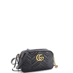 GG Marmont Shoulder Bag Matelasse Leather Small
