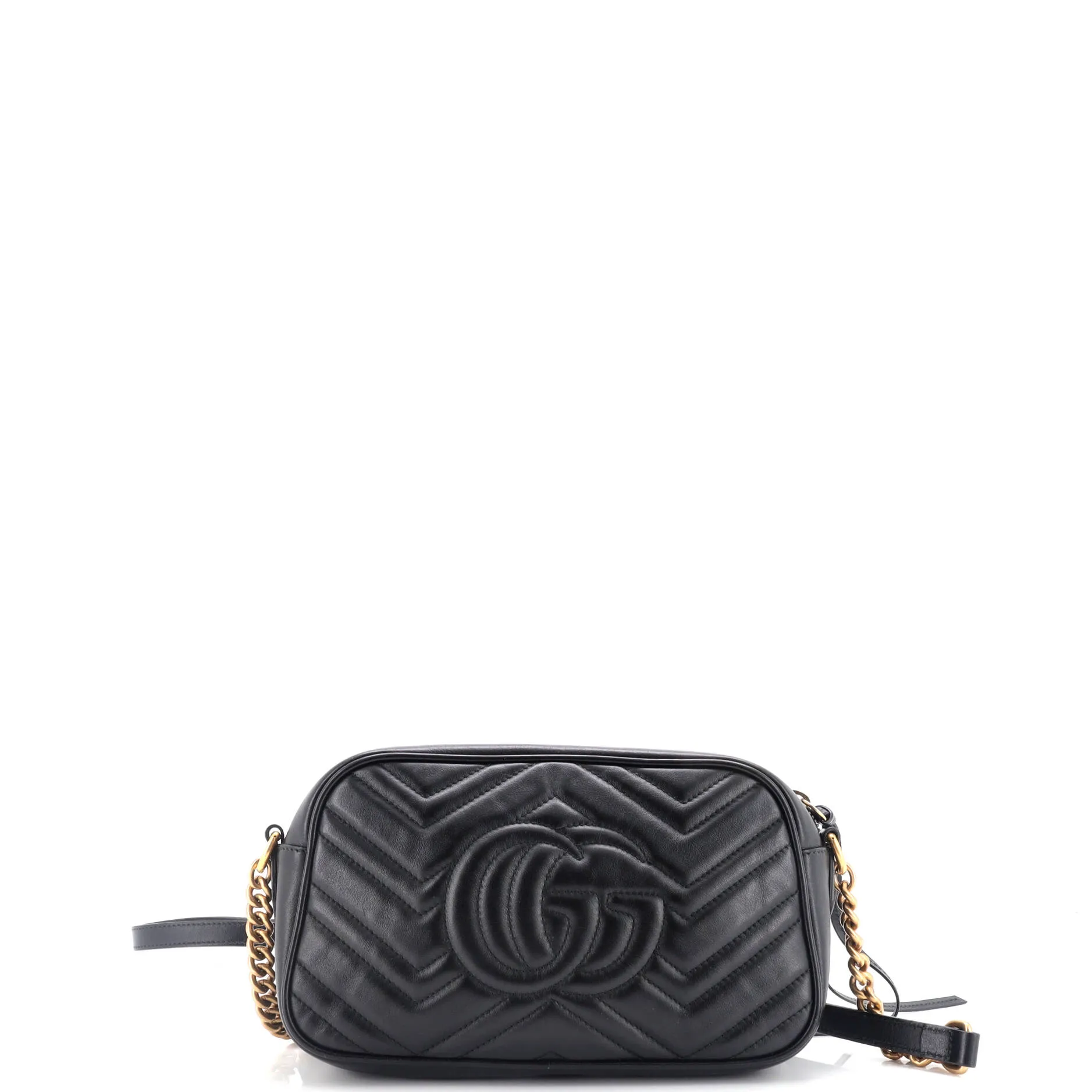 GG Marmont Shoulder Bag Matelasse Leather Small