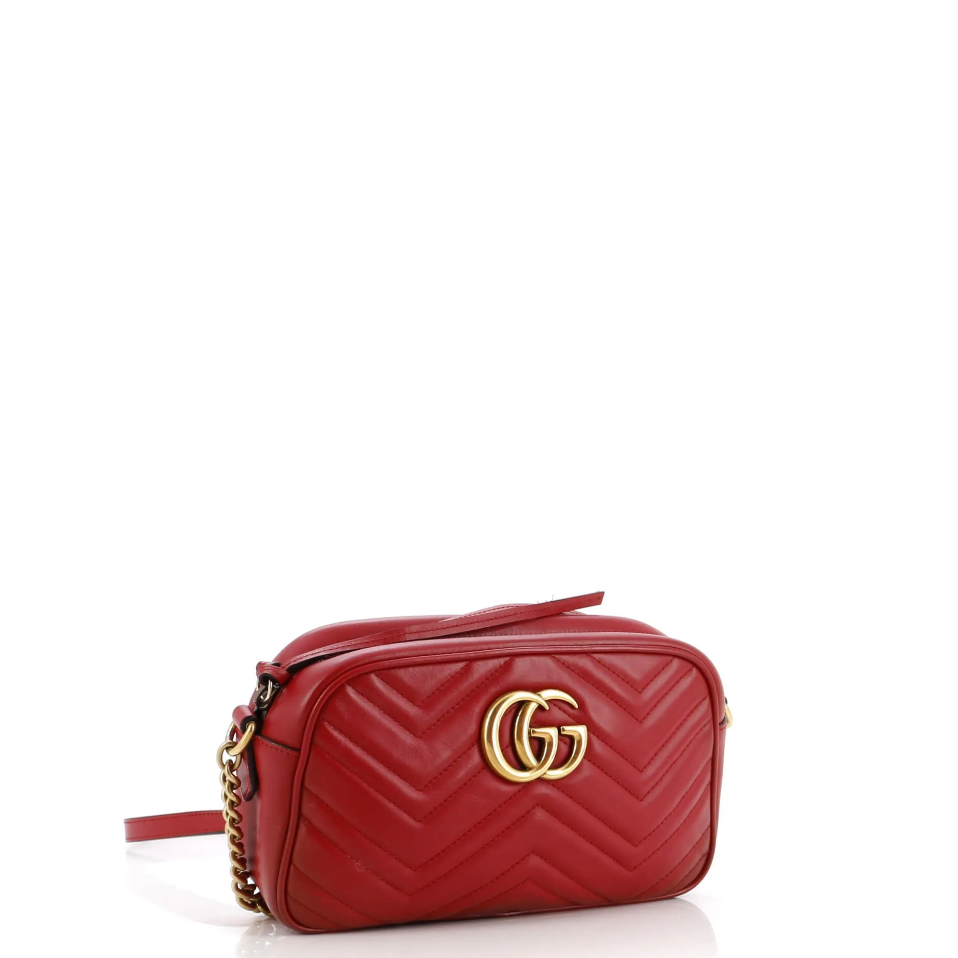 GG Marmont Shoulder Bag Matelasse Leather Small