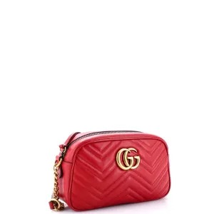 GG Marmont Shoulder Bag Matelasse Leather Small