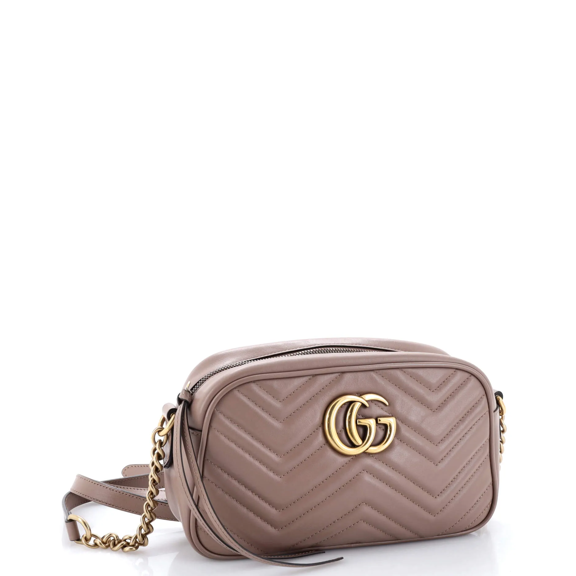 GG Marmont Shoulder Bag Matelasse Leather Small