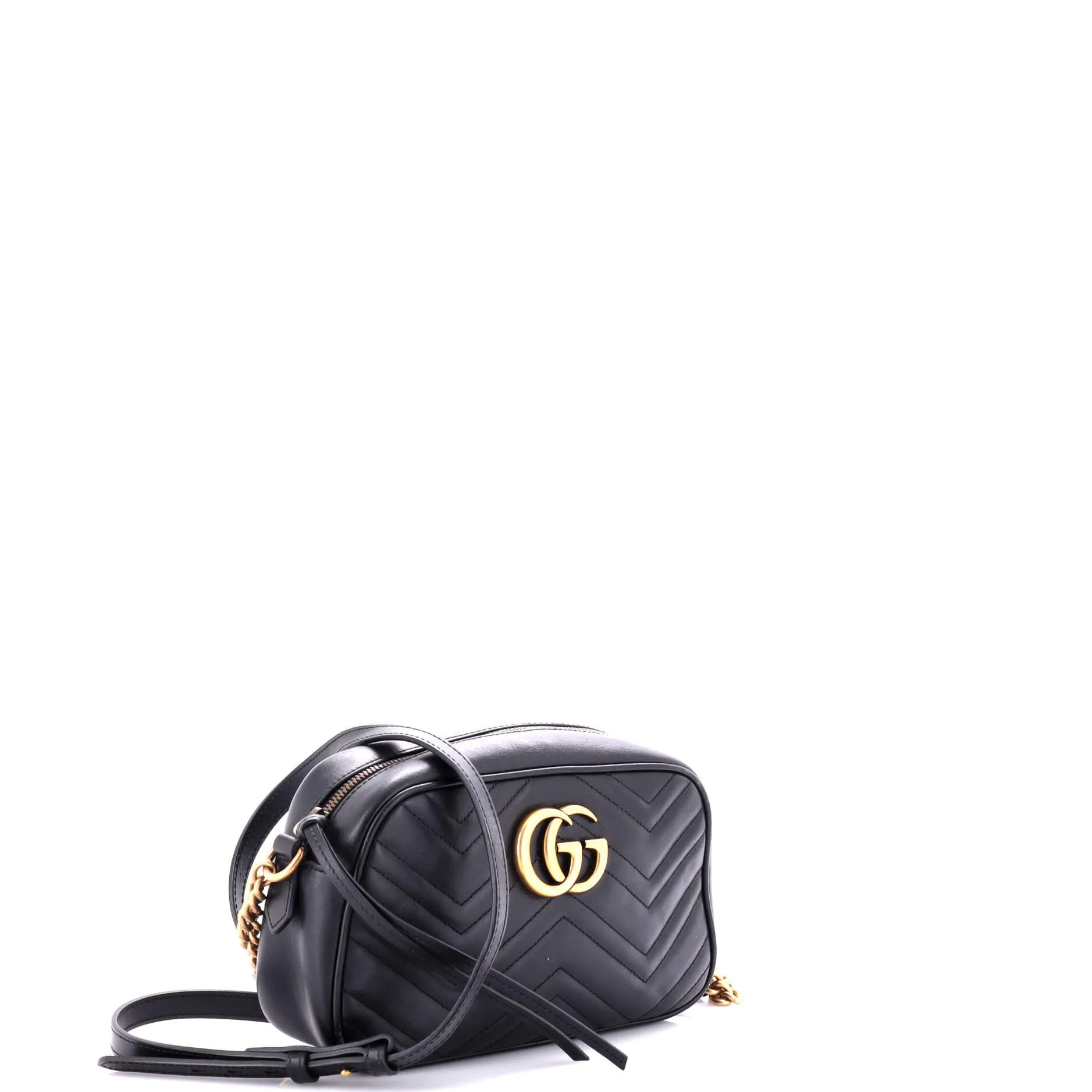 GG Marmont Shoulder Bag Matelasse Leather Small