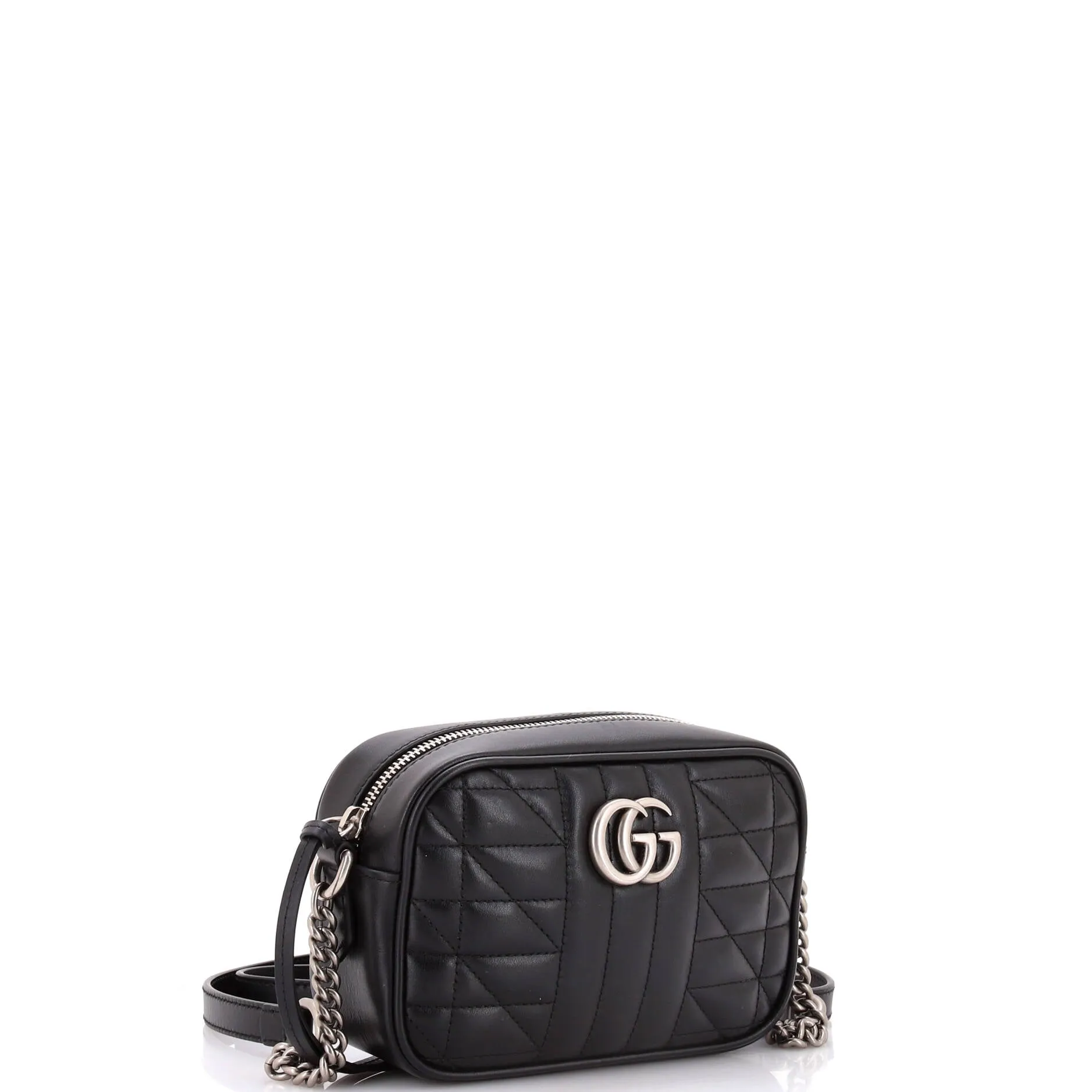 GG Marmont Shoulder Bag Mixed Matelasse Leather Mini