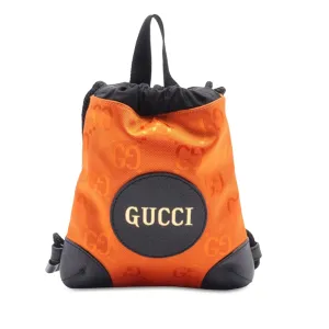 GG Nylon Off The Grid Drawstring Backpack