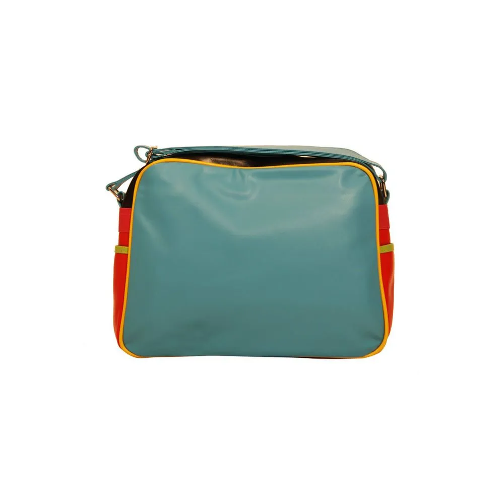 Gola Light Blue Polyester Women Handbag