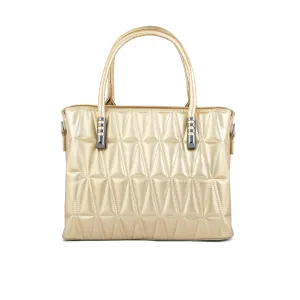 Golden Formal Hand Bag P36245
