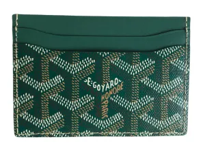 Goyard Saint Sulpice Card Holder - Green (NWT)