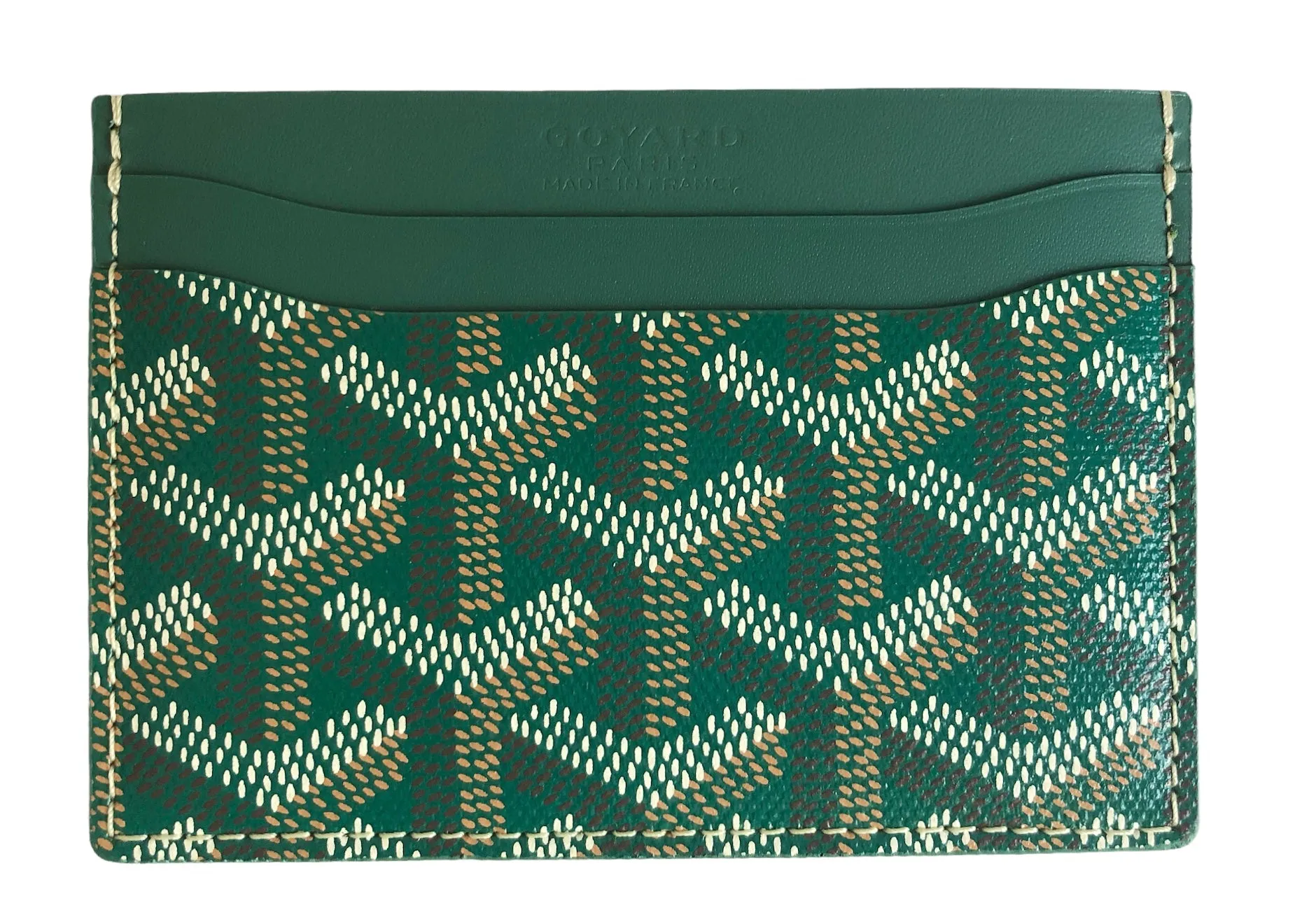 Goyard Saint Sulpice Card Holder - Green (NWT)
