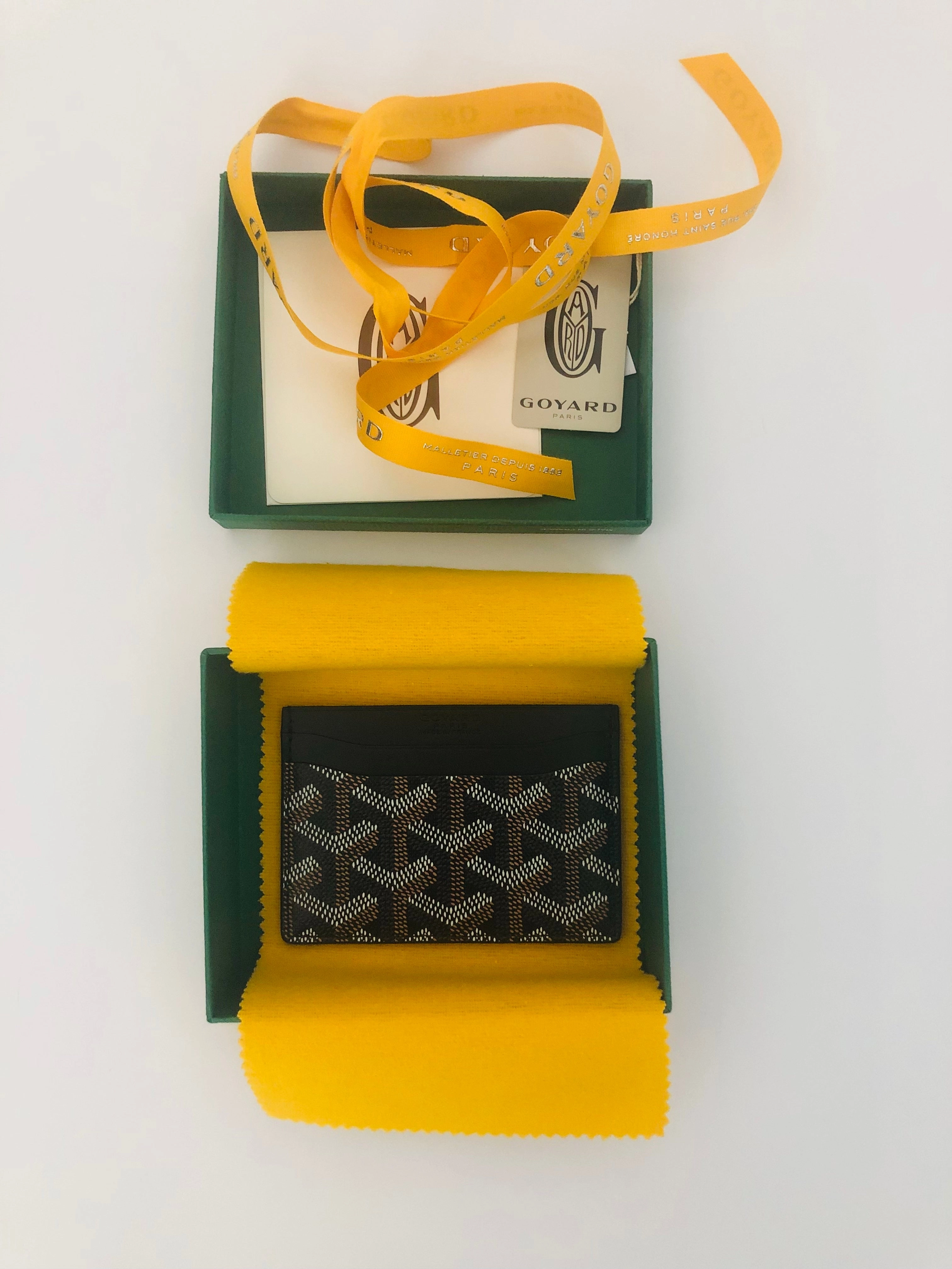 Goyard Saint Sulpice Card Holder - Black (NWT)
