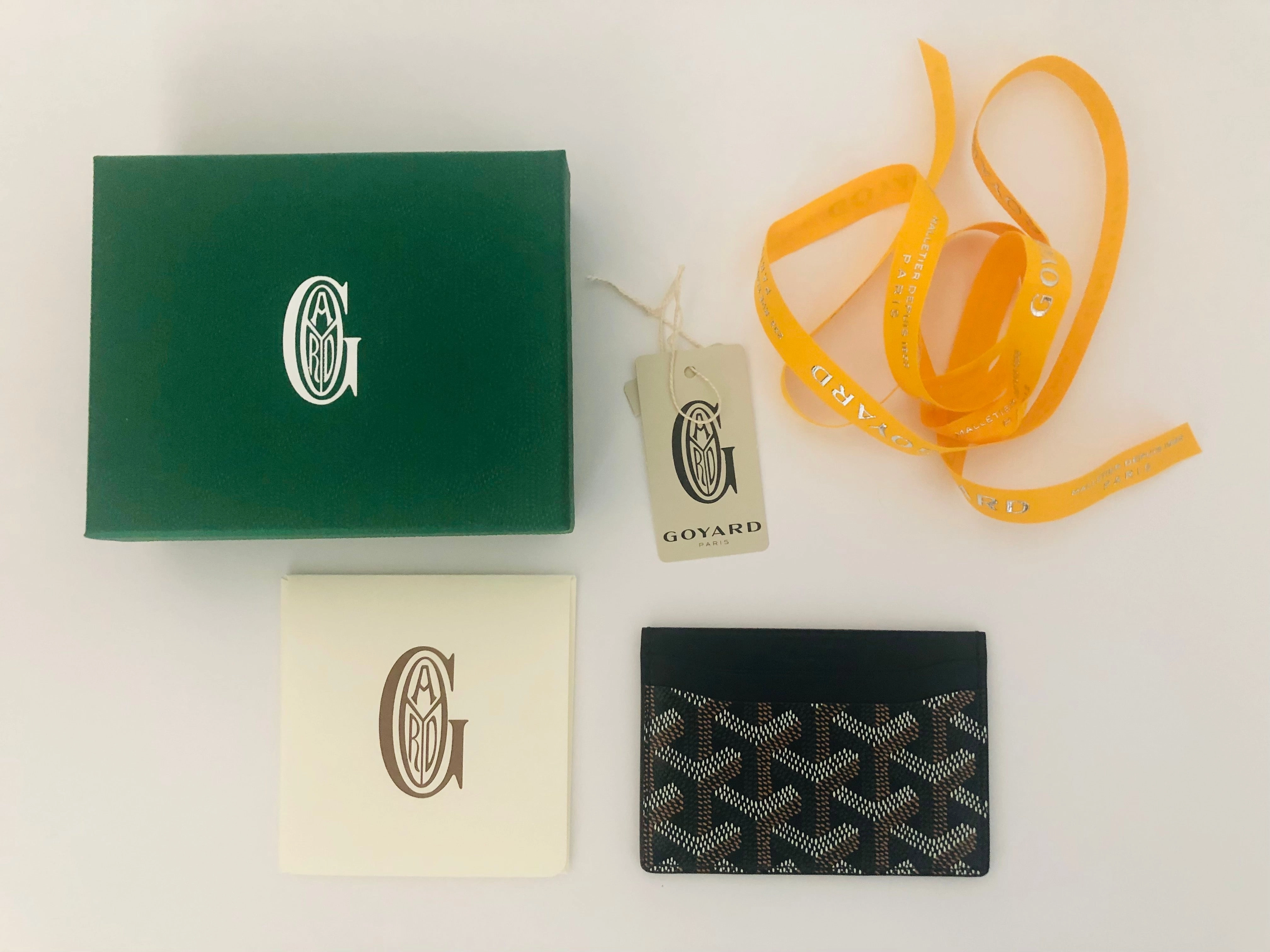 Goyard Saint Sulpice Card Holder - Black (NWT)