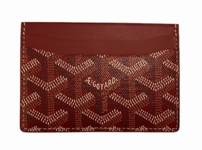 Goyard Saint Sulpice Card Holder - Red (NWT)