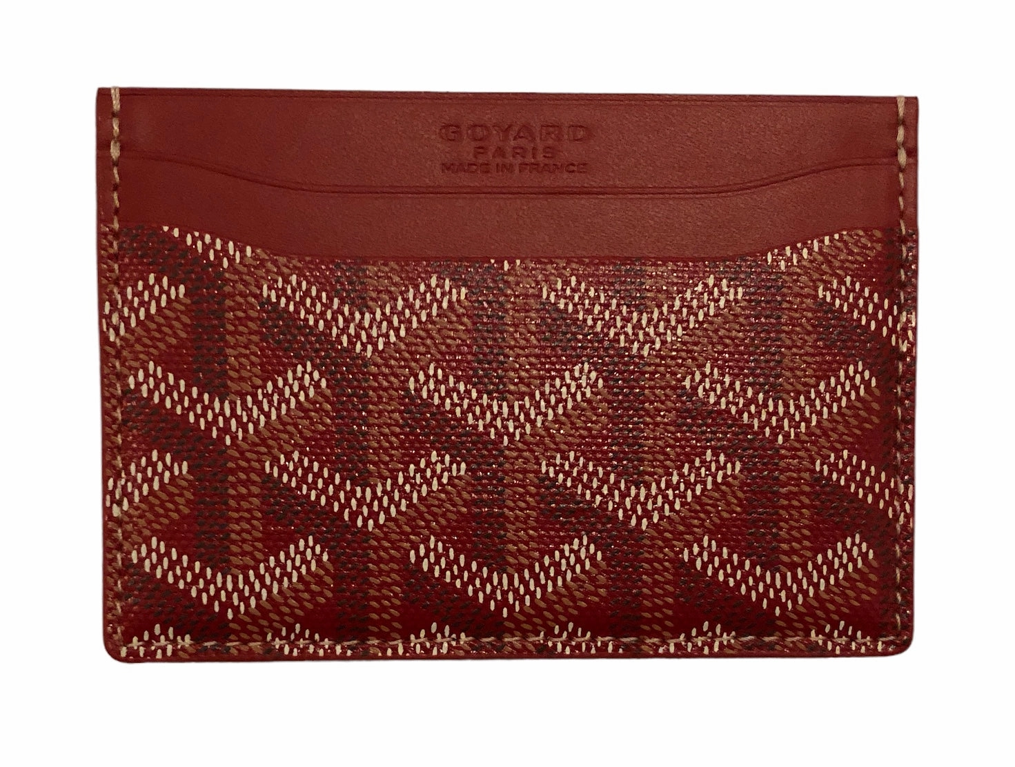 Goyard Saint Sulpice Card Holder - Red (NWT)