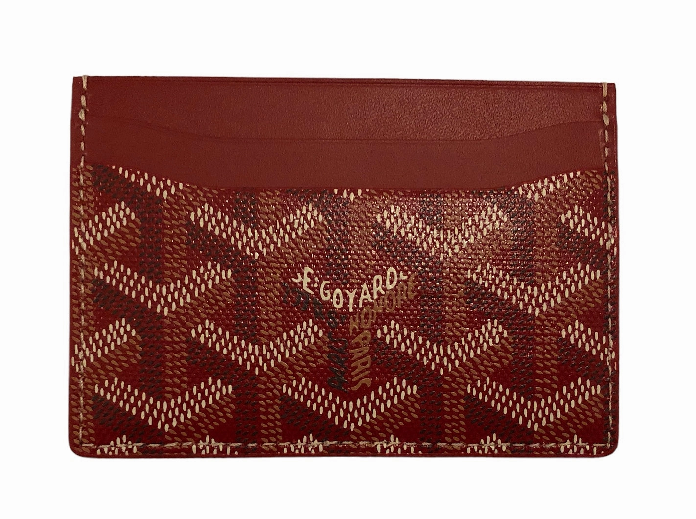 Goyard Saint Sulpice Card Holder - Red (NWT)