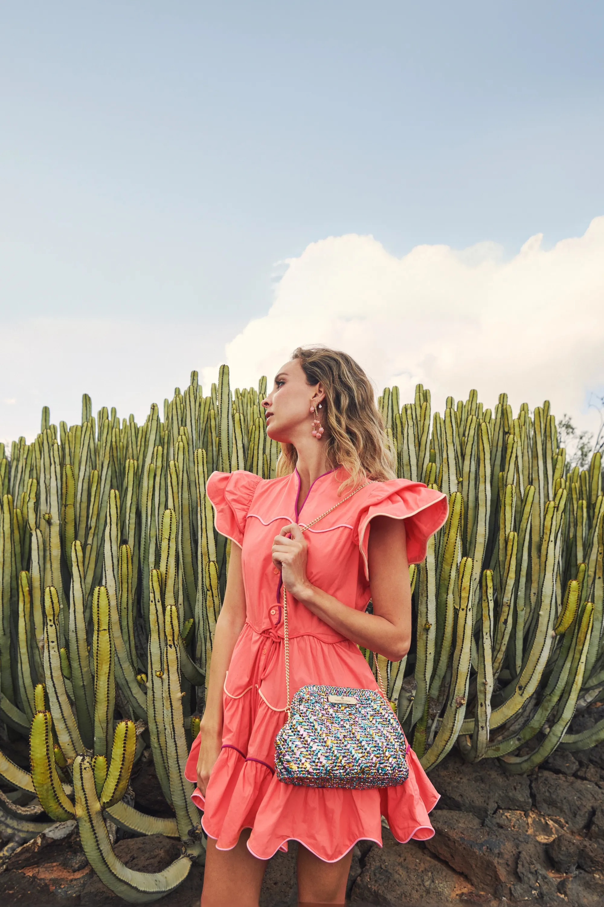 Grenada Bag Raffia Clutch