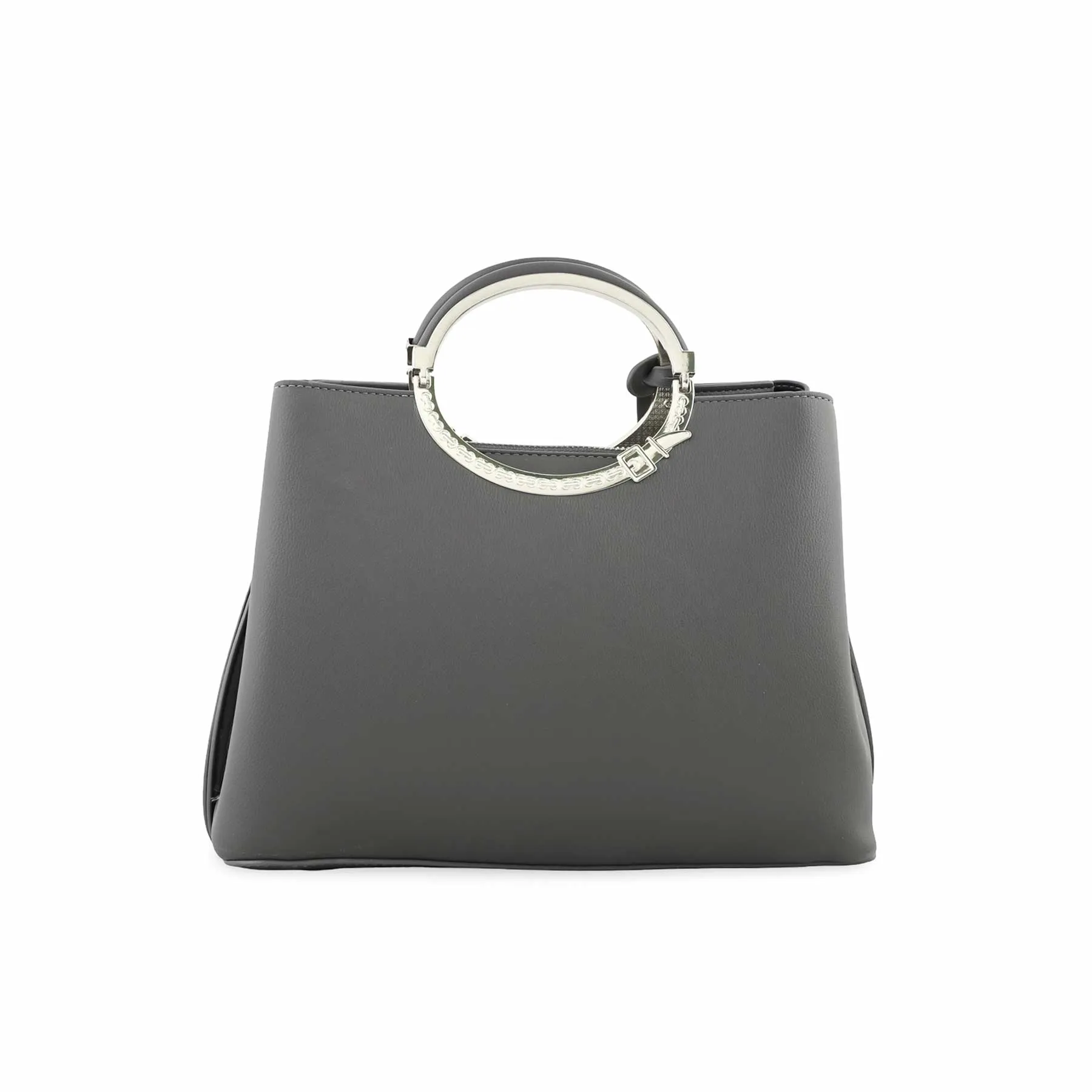 Grey Formal Hand Bag P36255