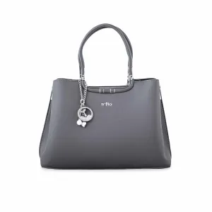 Grey Formal Hand Bag P36258