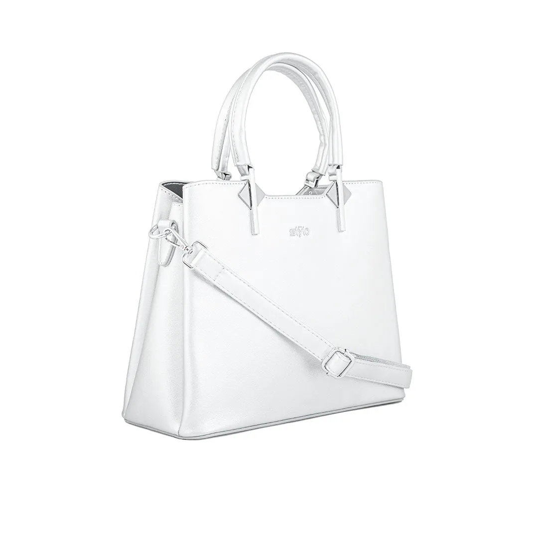 Grey Formal Hand Bag P36288