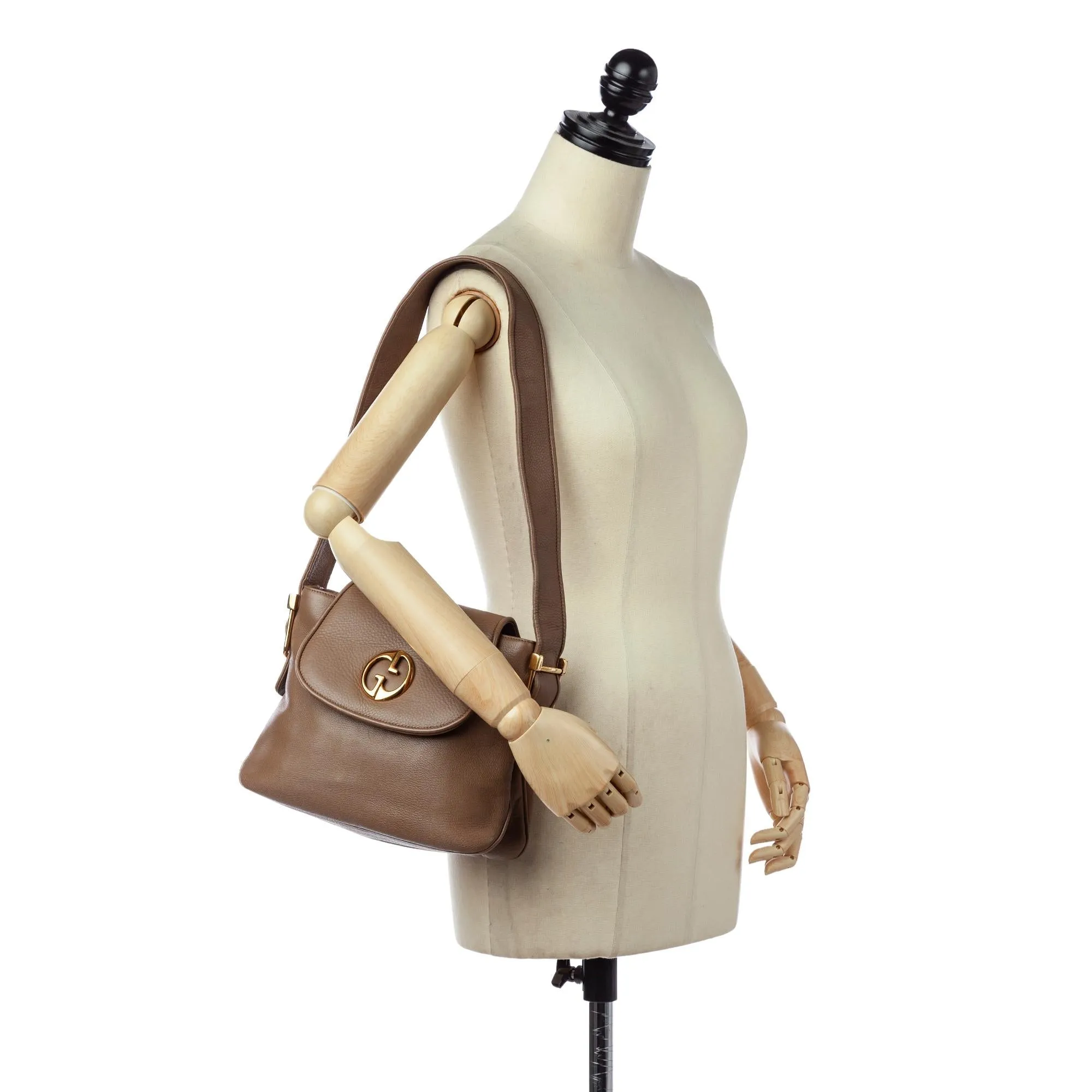 Gucci 1973 Flap Shoulder Bag (SHG-32535)