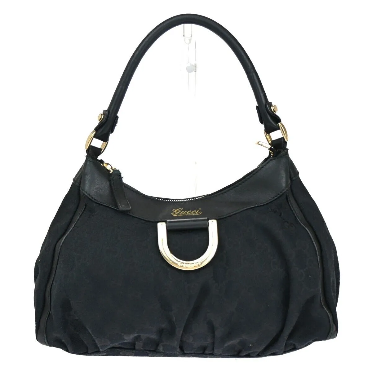 Gucci Abbey  Canvas Shoulder Bag ()