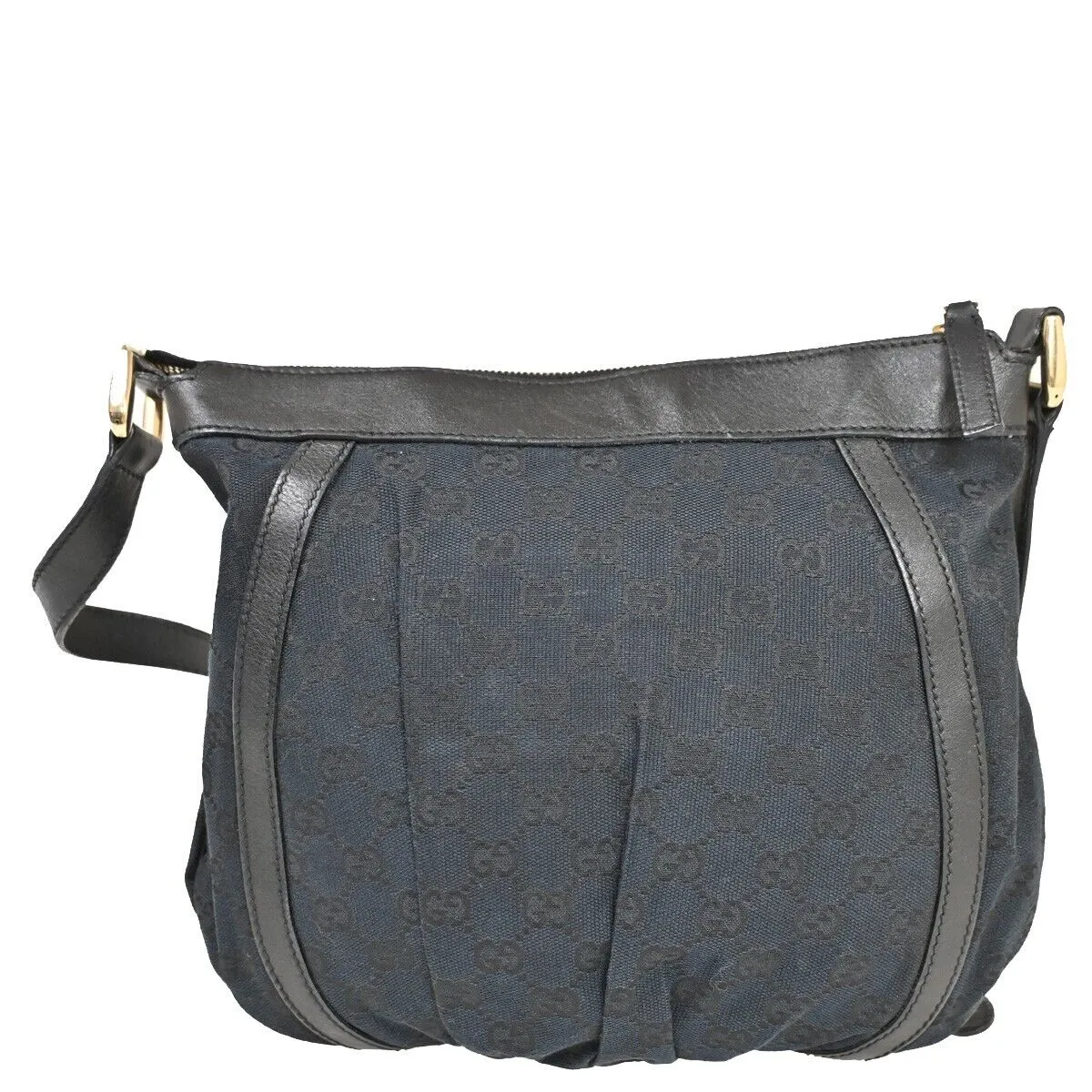 Gucci Abbey  Canvas Shoulder Bag ()