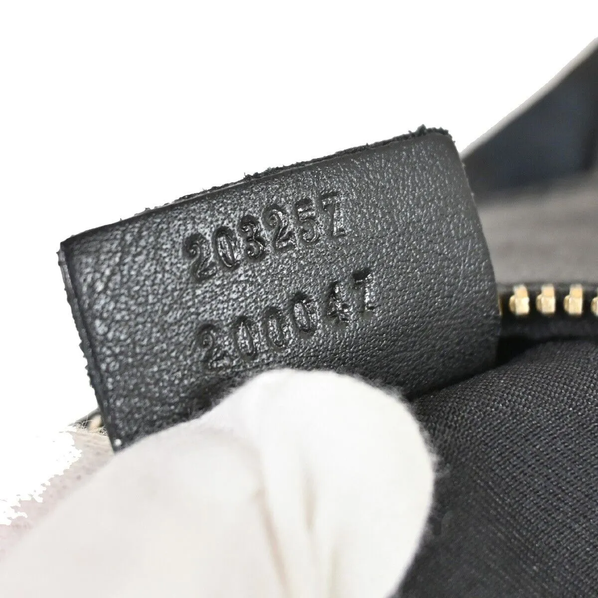 Gucci Abbey  Canvas Shoulder Bag ()
