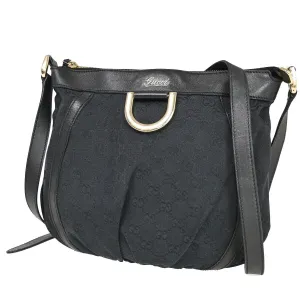 Gucci Abbey  Canvas Shoulder Bag ()